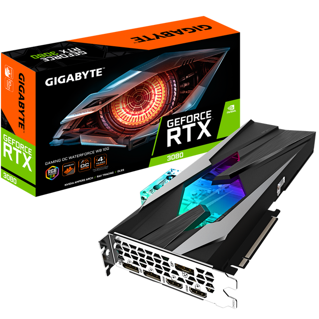GIGABYTE GeForce RTX3080 TUR GAMING OC 10G High Quality for NVIDIA Chipset GDDR6 Original DP New Desktop PCI Express Workstation