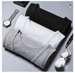 Vente en gros, 100% coton, léger, actif, côtelé, débardeurs, sous-vêtements, débardeurs d'entraînement, Gym, athlétique, sans manches - Product Image 3