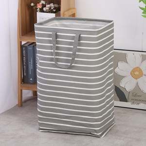 Portable <b>Collapsible</b> Laundry Basket Waterproof Large Clothes Storage Basket <b>Collapsible</b> Canvas Laundry Baskets - Product Image 1