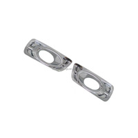 Cubierta de luz antiniebla de plástico para piezas de automóviles para Honda City 2012 2013 2014 Marco de luz antiniebla 71109-TM0-T10 71105-TM0-T10