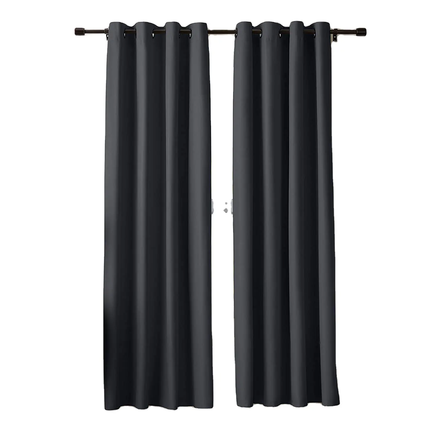 Blackout for Bedroom Thermal Insulated Lined Double Layer Curtain Energy Saving Room Darkening Window Curtains