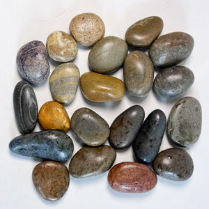 Cailloux naturels polis à haute brillance Villa écologique parc jardin paysage pavés Design moderne fleur de pluie extérieure - Product Image 2