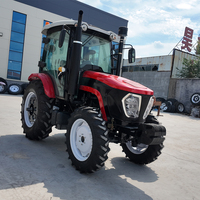 Tracteur multifonctionnel de haute qualité 100hp 120hp 140hp 160hp 180hp avec climatisation et cabine 4x4 Diesel Tracteurs agricoles d'occasion