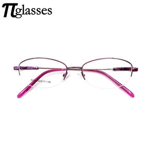 Cina di alta qualità Design all'ingrosso mezza struttura in metallo oro <span class=keywords><strong>occhiali</strong></span> <span class=keywords><strong>da</strong></span> <span class=keywords><strong>vista</strong></span> per le ragazze - Product Image 6