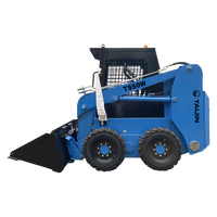 Mini Wheel Loader TS50W Efisiensi Tinggi 40KW Mesin Xinchai, Loader Depan Kecil Dengan Lampiran Kerja Opsional