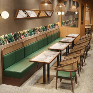 Meilleur <span class=keywords><strong>Prix</strong></span> OEM ODM Ensemble de Mobilier Commercial pour la <span class=keywords><strong>Restauration</strong></span> : Fauteuils, Coussins de Siège, Banquettes et Chaises de Table à Manger pour Cafés et Restaurants - Product Image 2