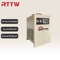 Secador de Aire Refrigerado RTTW de Calidad Estable, 0.52kw, 1.5m³/min, 0.6HP, con Ventilador Superior, para Sistemas de Compresión de Aire