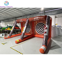 Carnival Outdoor Interactive Double Axe Throw Aufblasbares Spiel Robustes PVC-Material