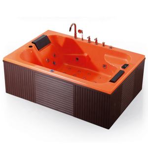 Bañera Independiente <span class=keywords><strong>Rocky</strong></span> <span class=keywords><strong>Balboa</strong></span> para Dos Personas Adultas, Bañera de Hidromasaje Eléctrica con Hidromasaje - Product Image 1