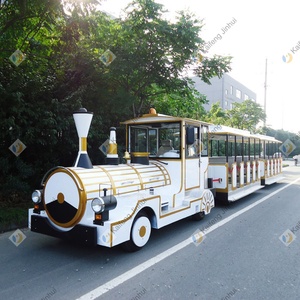 Treno elettrico senza tracce-veicolo turistico attraente per parchi, resort e attrazioni turistiche - Product Image 2