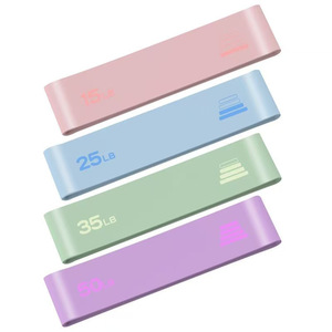 Bande de résistance en silicone légère 15Lb 25Lb 35Lb 50Lb pour le yoga, la remise en forme, la musculation et l'entraînement complet du corps - Product Image 5