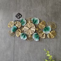 Horloge murale en fer de grande taille 90X40CM, décoration de luxe pour la maison, personnalisable, livraison directe, moderne, salon, chambre, couloir, DDP