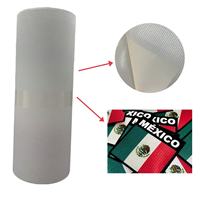 Tela Tatami para Bordar sin Pegamento, Vinilo para Sublimación de Parches, Tela para Prendas, Insignias, Parches, Logotipos