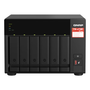 Nuevo Servidor de almacenamiento de vídeo de documentos de red empresarial Tower 6 Bay NAS TS <span class=keywords><strong>673A</strong></span> qmap - Product Image 1