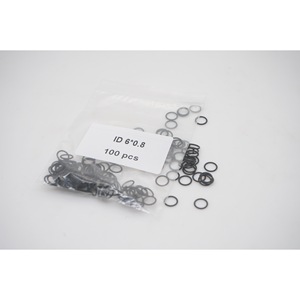 O-<b>Rings</b> 6 Mm Outer Diameter 0.8 Mm <b>Thickness</b> Fkm Rubber Sealing For Automotive Electrical Systems - Product Image 2