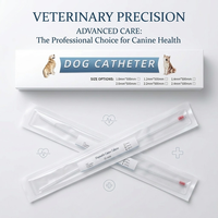 Cathéter d'insémination vétérinaire OEM pour chien, tube multi-tailles, cathéter urinaire stérile pour animaux de compagnie