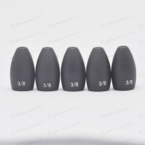 Vente en gros Poids en tungstène noir anodisé sans copeaux Poids de pêche Plombs en tungstène - Product Image 5