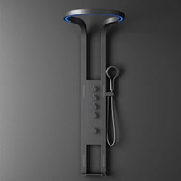 Nouvelle Vente Chaude 2026 : Panneau de Douche Cascade Pluie en Laiton pour Salle de Bain, Mural, Système LED SPA Multifonctionnel