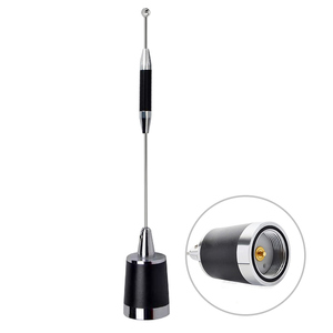 <span class=keywords><strong>Antenne</strong></span> de <span class=keywords><strong>voiture</strong></span> LoRa/LPWAN double bande avec montage NMO, câble coaxial RG58 à faible perte de 13 pieds, connecteur PL259, indice de protection IP68, gain de 6,5 dBi, 144/430 MHz - Product Image 1
