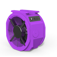 Hochleistungs-Industrielle Axialventilatoren Edelstahlflügel Kugellager Rauchabsaugung Wassersanierung OEM/ODM Anpassbar