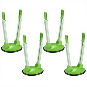 Soporte Ajustable de Plástico para Bolsas, Organizador de Bolsas Zip Lock para Congelador, para Preparación de Comidas, Accesorio de Cocina - Product Image 1