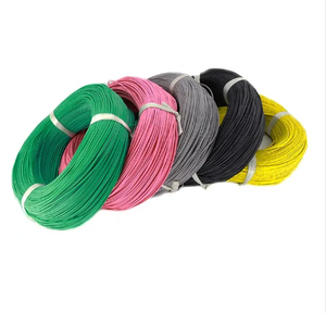 Cao linh hoạt và mềm mại 30AWG bị mắc kẹt đồng đóng hộp Silicone dây cho cho 600V IP44 cho tự động & thiết bị điện tử - Product Image 1