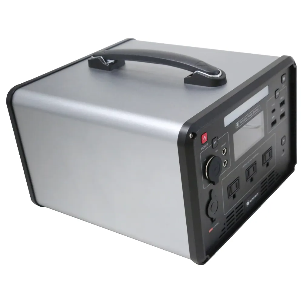 500W 220V Lifepo4 Station d'alimentation d'urgence Portable de secours 1000W 2000W