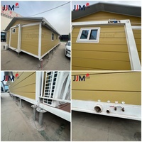 Cabines de Luxe Portables JJM Factory en Bois Coloré de 20, 30 et 40 Pieds, Prêtes à l'Expédition avec Roues pour Hôtels