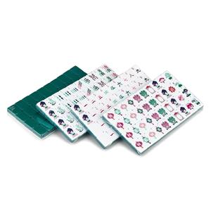 Fichas de Mahjong Americanas Personalizadas en Verde Claro, de 4 Capas, Acrílicas de Lujo Oscuro, Automáticas, para Juegos de <span class=keywords><strong>Casino</strong></span>, Portátiles y Modernas - Product Image 4