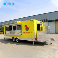 Remorque alimentaire avec machine à rôtir le poulet, conteneur en acier inoxydable chinois, remorque alimentaire pour pizza