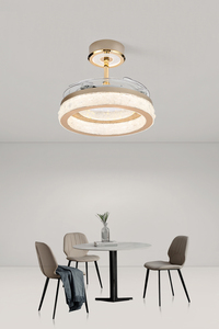Lampadario di Lusso per Sala da Pranzo, Lampada Ovale Artistica per Ristorante, Illuminazione Moderna a Sospensione in Acciaio Inox e Acrilico - Product Image 4