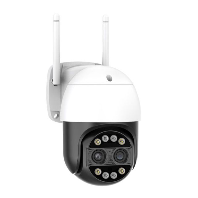 Dual Lens 4MP 8X Zoom PTZ IP66 Water-proof Quality Wifi CCTV Wifi Smart Net PTZ Camera Outdoor IR Camera