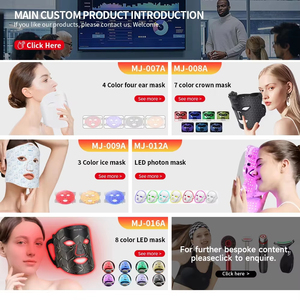 Masque facial et cervical en silicone à LED, thérapie par lumière rouge, appareil de soin de la peau pour stimuler le collagène, réduire les rides, utilisation quotidienne à domicile ou en salon - Product Image 6