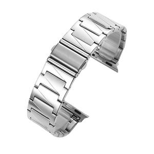 Correa de Reloj Deportiva de Acero Inoxidable de Lujo Upro para Apple Watch Ultra 46mm 49MM con Hebilla Plegable IWatch 10/9/8 SE Ultra 22MM - Product Image 5