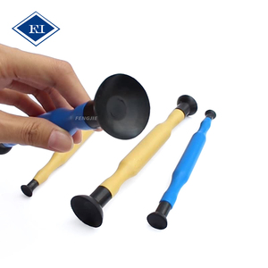 Juego de 2 herramientas de pulido de válvulas con mango de madera y ventosa de goma <span class=keywords><strong>para</strong></span> motor de coche y motocicleta - Product Image 3