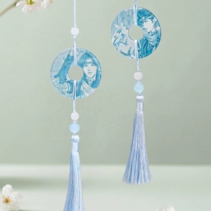 Commercio all'ingrosso: Ciondolo in acrilico effetto giada della <span class=keywords><strong>serie</strong></span> Qinse Liuguang, originale Heaven Official's Blessing Comic, giocattolo trendy, blind box - Product Image 5