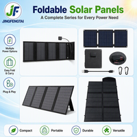 Panneau solaire monocristallin pliable JFT SL-400W 400W 18V haute puissance 34-42V noir pour maison, camping-car et systèmes hors réseau