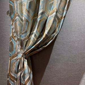 <span class=keywords><strong>2025</strong></span> Mới Mô Hình Hình Học Thiết Kế Hiện Đại Đơn Giản Phong Cách Độ Chính Xác Cao Cao Cấp Màn Jacquard Rèm Vải - Product Image 2