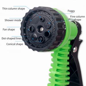 Manguera de Jardín <span class=keywords><strong>Extensible</strong></span> de 3/4'' con Presión de 1-4 bar, Antiabrasión y Anticorrosión, de Plástico Elástico <span class=keywords><strong>para</strong></span> Riego - Product Image 2