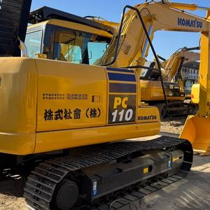 Excavadora Komatsu de 11 Toneladas Usada, Máquina Komatsu PC110 de Segunda Mano, Excavadora Komatsu PC110 en Venta - Product Image 5