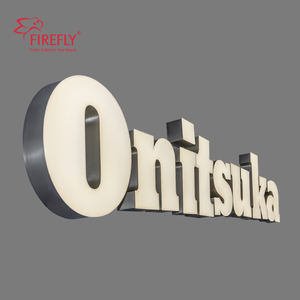 Enseigne lumineuse extérieure personnalisée en lettres 3D en acrylique avec éclairage frontal LED, résistante à l'eau, pour devanture de magasin - Product Image 4