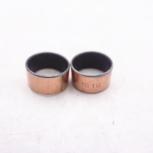Manchon en PTFE en laiton sans huile de taille personnalisée roulement en bronze autolubrifiant roulement à billes - Product Image 1