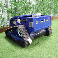 Tondeuse à gazon robotisée télécommandée, moteur à essence, multifonction, coupe de l'herbe, élimination des mauvaises herbes pour la maison, le jardin, la ferme
