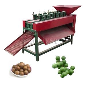 Hoch produktive Macadamia-Haute ntfernungs maschine/Macadamia-Produktions linie/Macadamia-Cracker-Maschine - Product Image 2