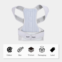 Ceinture de Soutien Dorsal Ajustable en Maille Respirante pour la Correction de la Posture – Vente en Gros Usine pour le Sport et le Quotidien