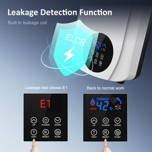 Calentador de Agua Eléctrico Instantáneo de 5500W con Bomba, sin Tanque, para Baño, Ducha, Cocina, Control con Perilla, Pantalla LED, IPX4 - Product Image 5