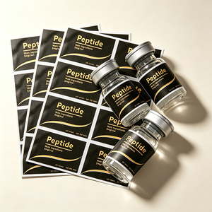 Flacone in Vinile Personalizzato con Peptide 3ml 5ml 10ml, Impermeabile, Resistente al Calore, Traspirante, ad Asciugatura Rapida, Forte Adesività, Resistente ai Graffi e ai Raggi UV - Product Image 1