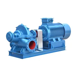 Large voltage Flow Centrifugal Pump Electric automatic Water Pump For Agricultural Irrigation Double Suction Split Case Pump