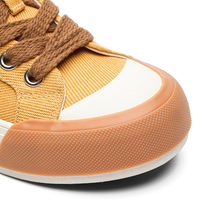 Baskets en toile blanches de haute qualité pour hommes, respirantes, vulcanisées, décontractées, à lacets, légères et souples pour l'été