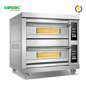 Chất lượng cao ổn định và độ bền SS 201 thương mại bánh Pizza nướng Máy boong lò với hơi nước - Product Image 6